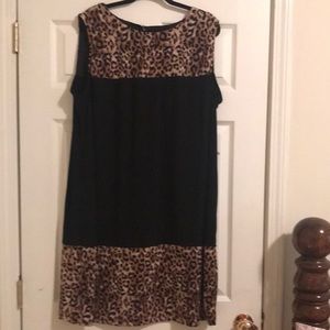 Adressing Woman Sleeveless Dress